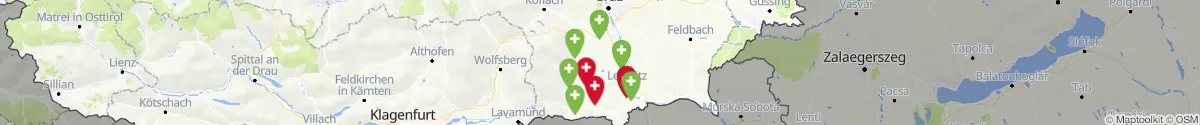 Map view for Pharmacies emergency services nearby Sankt Andrä-Höch (Leibnitz, Steiermark)